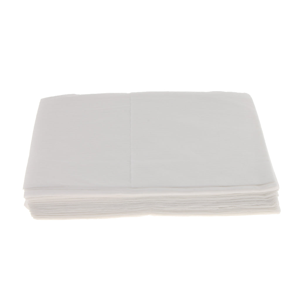 10 Pieces Disposable Beauty Massage Salon Hotel Bed Pads Cover Sheet White