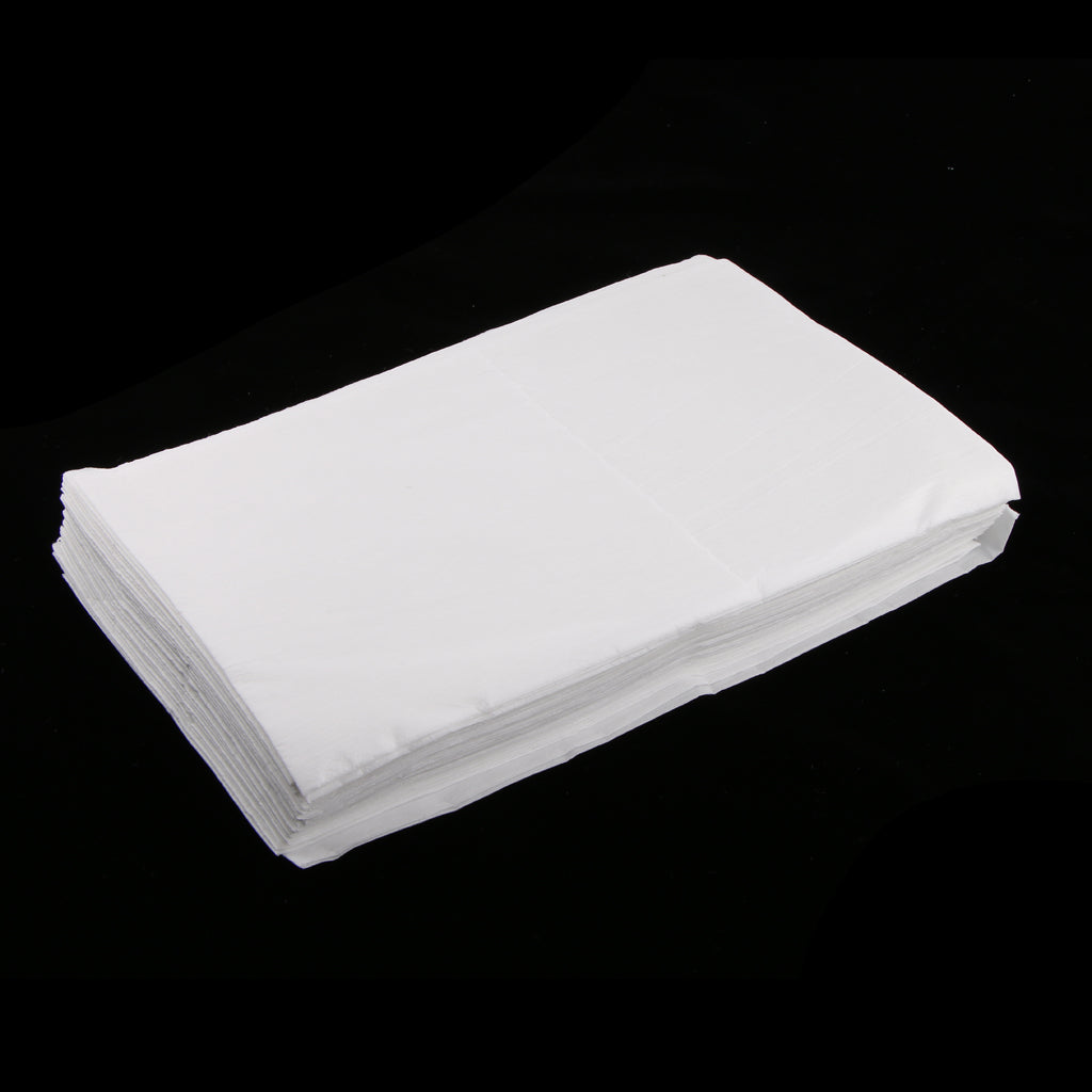 10 Pieces Disposable Beauty Massage Salon Hotel Bed Pads Cover Sheet White