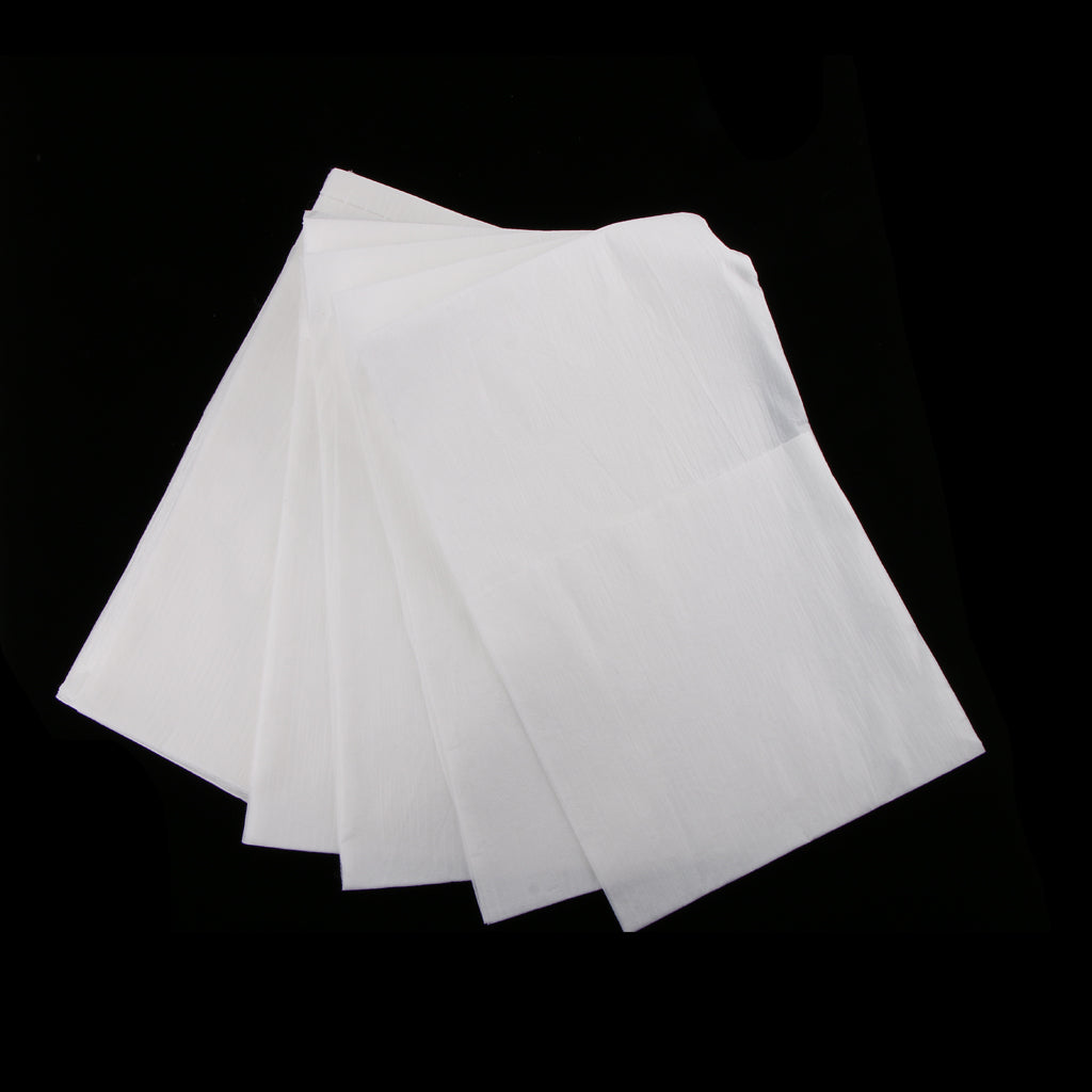 10 Pieces Disposable Beauty Massage Salon Hotel Bed Pads Cover Sheet White