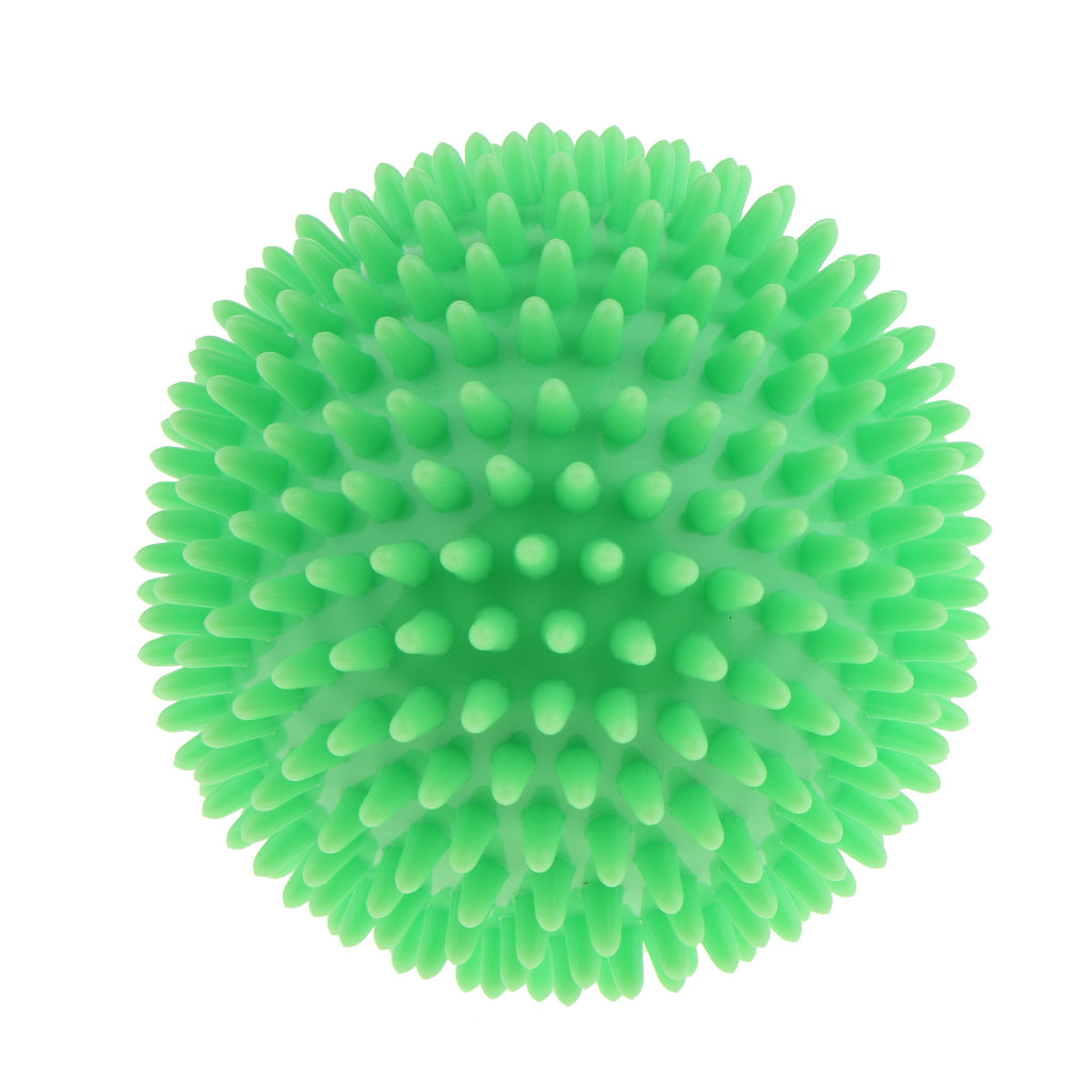 Spiky Massage Ball Body Trigger Point Acupuncture Soreness Pain Relief Green