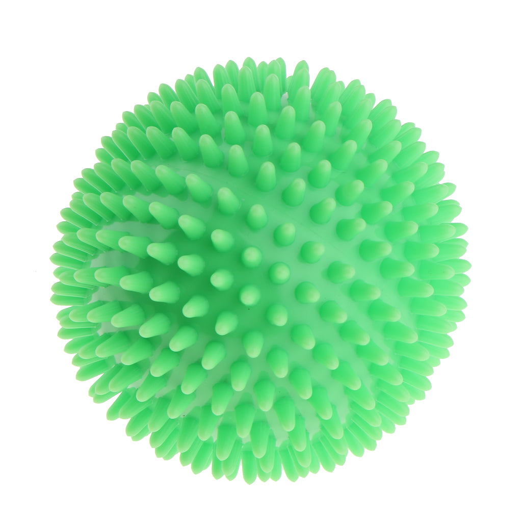 Spiky Massage Ball Body Trigger Point Acupuncture Soreness Pain Relief Green