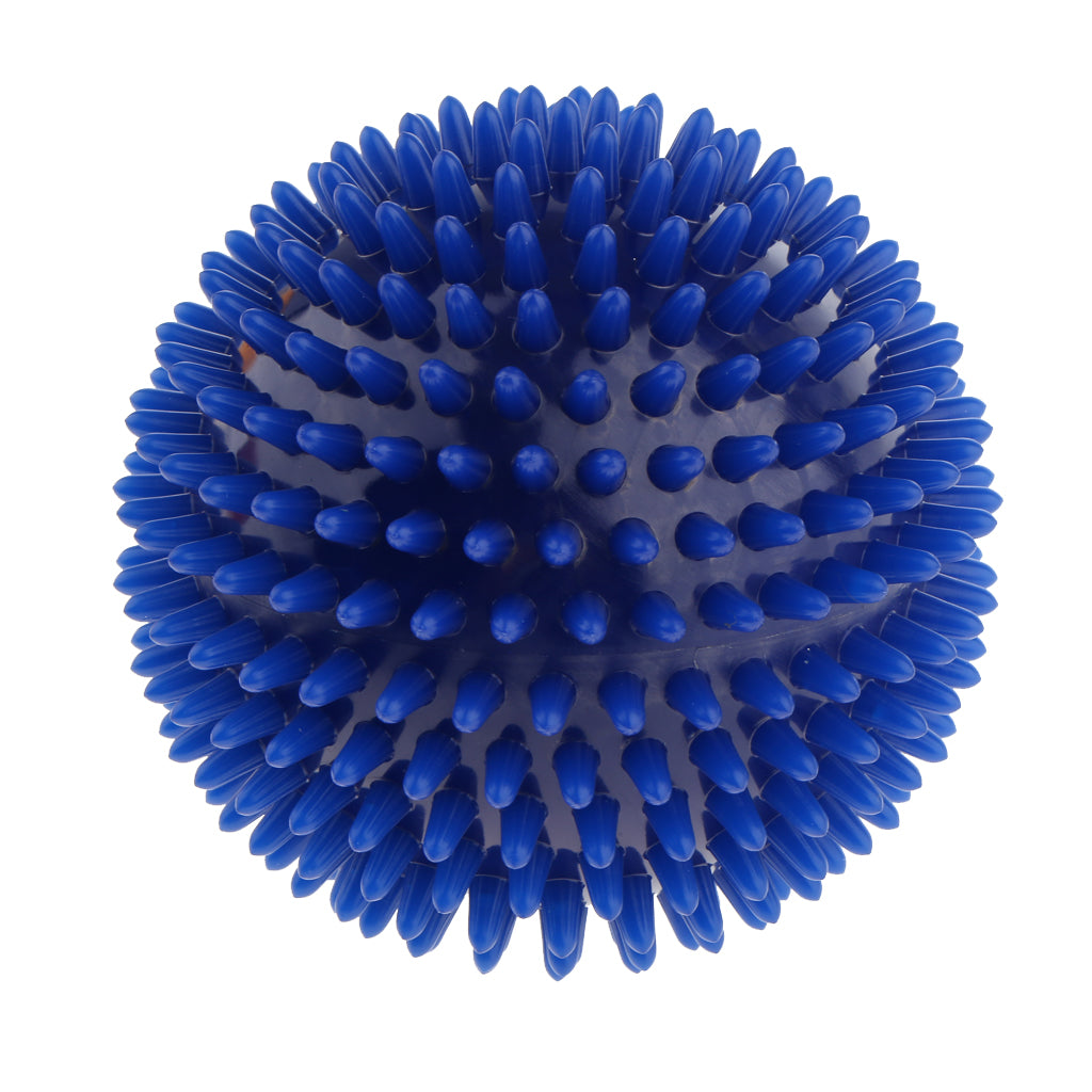 Spiky Massage Ball Body Trigger Point Acupuncture Soreness Pain Relief Blue