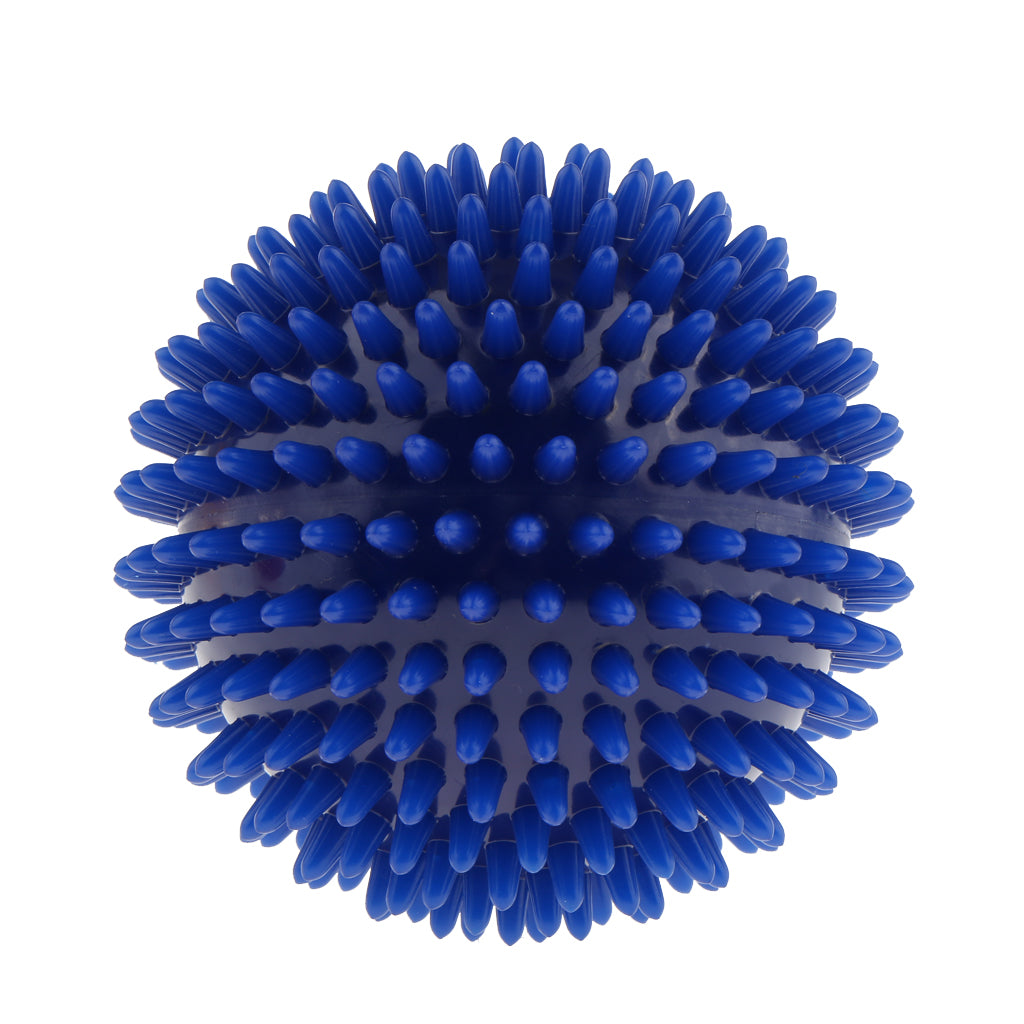 Spiky Massage Ball Body Trigger Point Acupuncture Soreness Pain Relief Blue