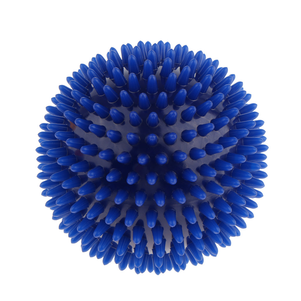 Spiky Massage Ball Body Trigger Point Acupuncture Soreness Pain Relief Blue