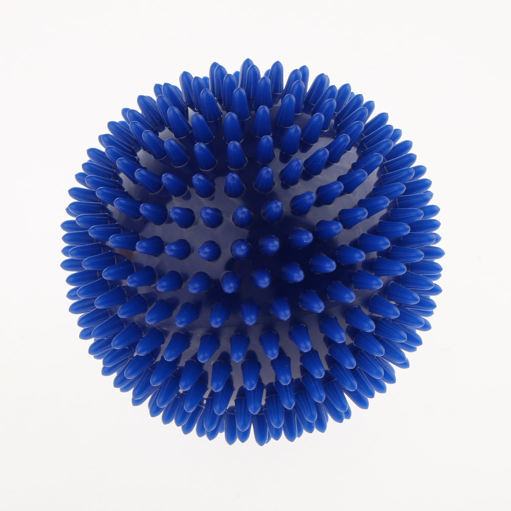 Spiky Massage Ball Body Trigger Point Acupuncture Soreness Pain Relief Blue