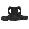 Unisex Posture Corrector Body Back Lumbar Shoulder Belt Brace Support L