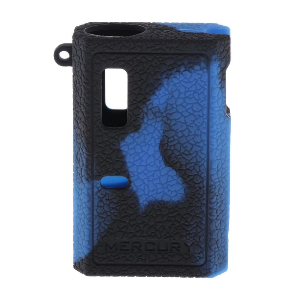 Silicone Case Skin Rubber Cover for IJOY Mercury Kit Black Blue