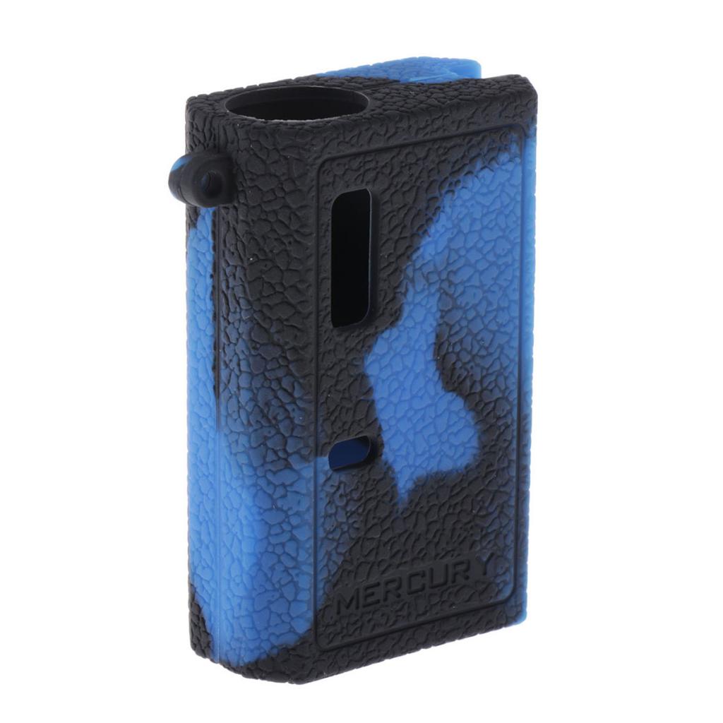 Silicone Case Skin Rubber Cover for IJOY Mercury Kit Black Blue