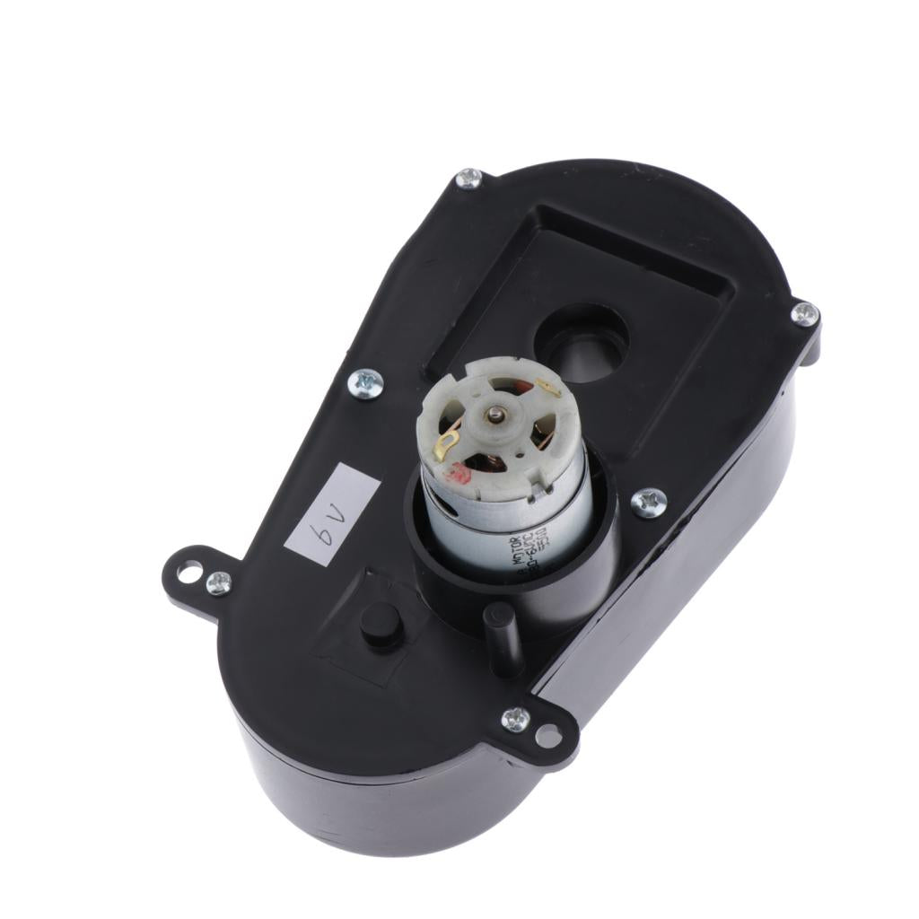 6V 12V Electric Steering Gearbox Motor for RS280 380 Kids Toy Cars C-6V