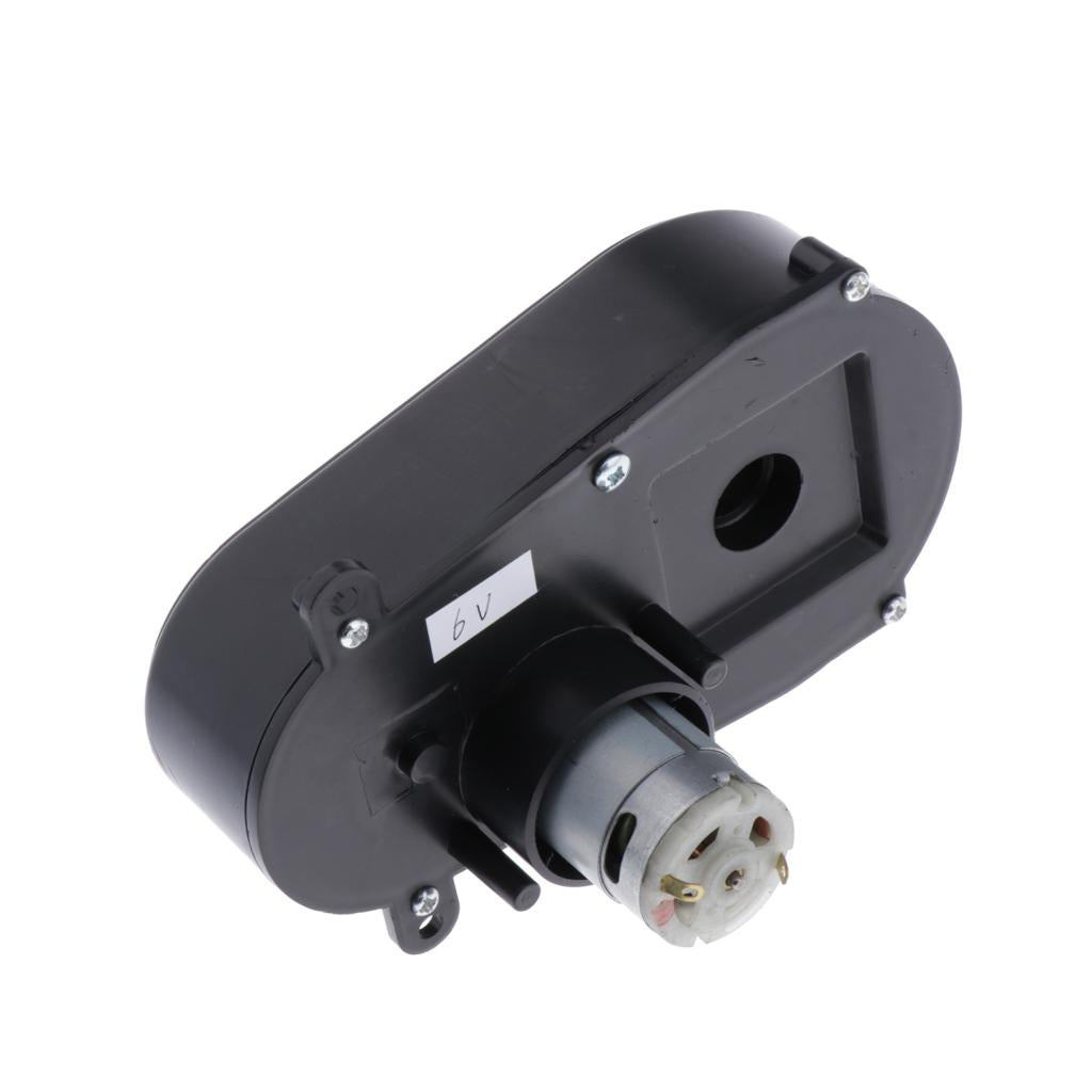 6V 12V Electric Steering Gearbox Motor for RS280 380 Kids Toy Cars C-6V