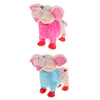 Battery Powered Electric Pig Walking Singing Pig Grunt Pet Child Gift Red