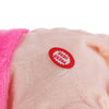 Battery Powered Electric Pig Walking Singing Pig Grunt Pet Child Gift Red