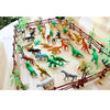 Simulation Zoo Scene Model Animals Models Toys Set Kids Educational Gift