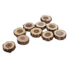 Round Wood Base Display Stand Platform for Wargame Warhammer D 5-6cm T 1.5cm