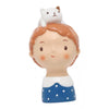 Cute Cartoon Girl Figure Ornament Garden Decoration B