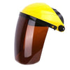 Full Face Shield & Visor Hat Hedge Cutting Eye Protective Helmet  Tawny