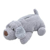 Plush Puppy Dog Tissue Box Cover Car Holder Organizer Home Decor Grey