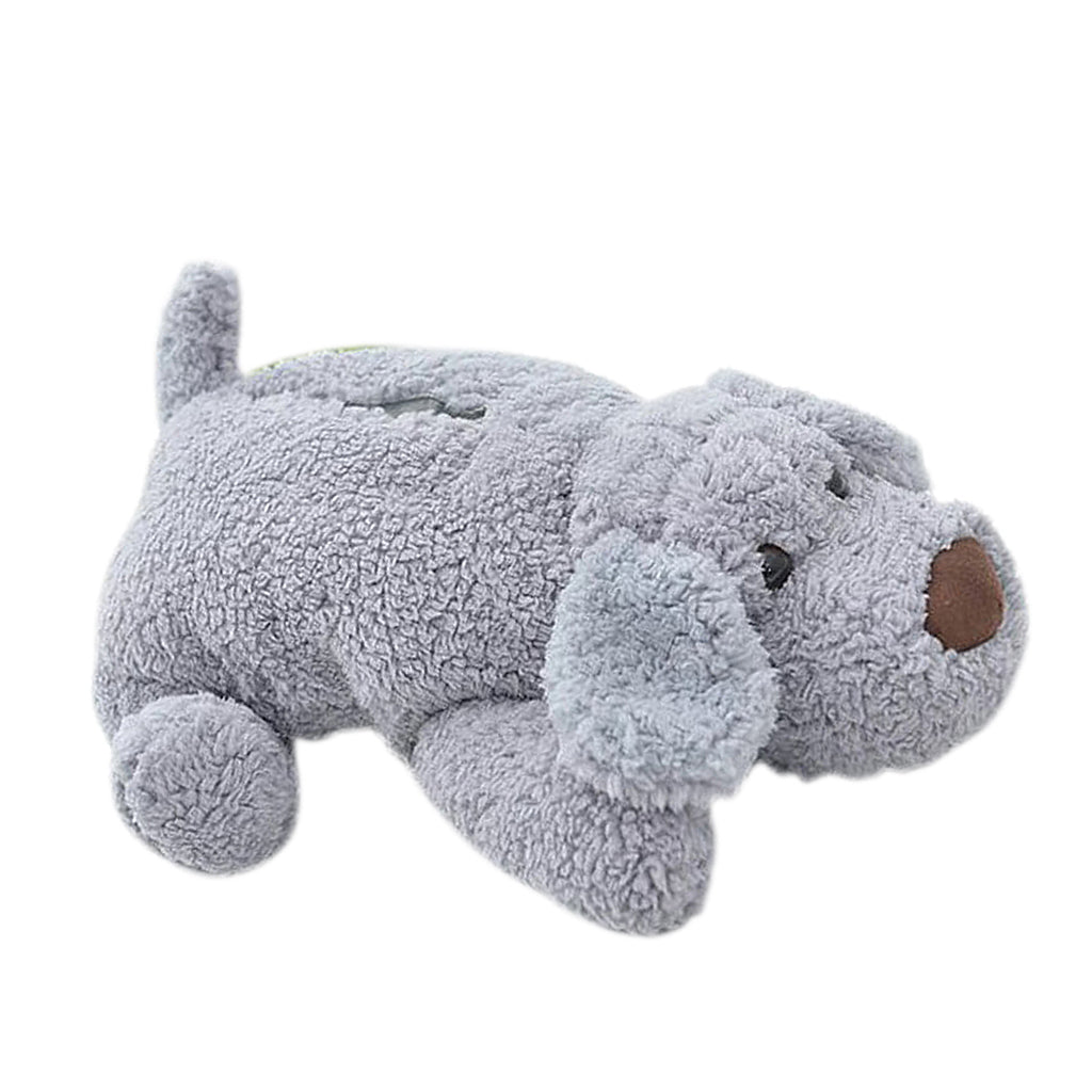 Plush Puppy Dog Tissue Box Cover Car Holder Organizer Home Decor Grey