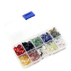 150g/Box Gemstone Natural Beads Charms Chip Beads for DIY Bracelets Crafts