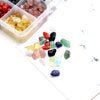 150g/Box Gemstone Natural Beads Charms Chip Beads for DIY Bracelets Crafts