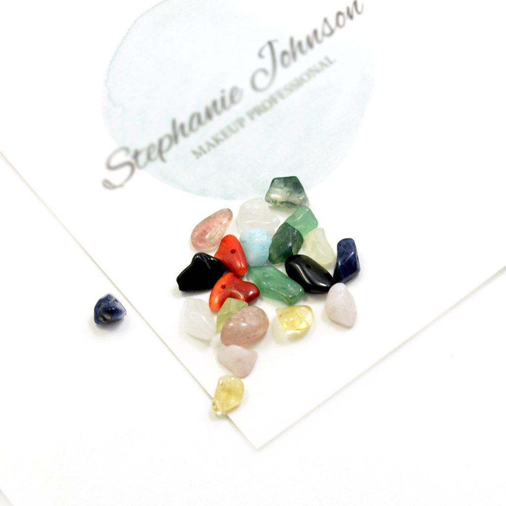 150g/Box Gemstone Natural Beads Charms Chip Beads for DIY Bracelets Crafts