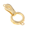 1Pcs Sterling Silver Jewelry Clasps Hooks for DIY Bracelet Necklace Gold