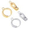 1Pcs Sterling Silver Jewelry Clasps Hooks for DIY Bracelet Necklace Gold