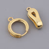 1Pcs Sterling Silver Jewelry Clasps Hooks for DIY Bracelet Necklace Gold