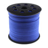 3mm 100 yards suede cord string rope jewelry making supply royal blue