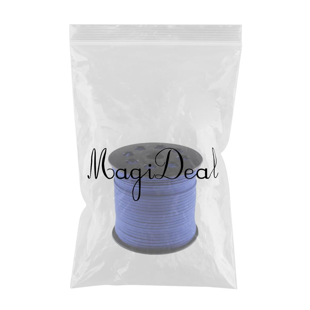 3mm 100 yards suede cord string rope jewelry making supply royal blue