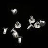 10 Pieces 925 Sterling Silver Earring Safety Back Earnut 6mm