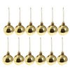 24pcs 6cm Christmas Balls Xmas Tree Ornaments Hanging Decorations Gold