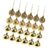 24pcs 6cm Christmas Balls Xmas Tree Ornaments Hanging Decorations Gold