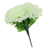 Artificial Silk Chrysanthemum Bouquet Home Decor Cemetery Flower Cream