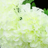 Artificial Silk Chrysanthemum Bouquet Home Decor Cemetery Flower Cream