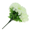 Artificial Silk Chrysanthemum Bouquet Home Decor Cemetery Flower Cream