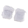 100pcs Tulle Snowflake Gift Pouch Candy Bag Christmas Gift Favor 9 x 12cm