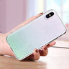 Gradient Color Anti Scratch Back Case Cover for iPhoneXSMAX Green