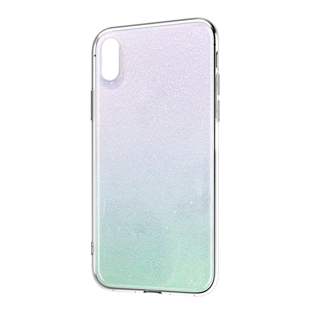 Gradient Color Anti Scratch Back Case Cover for iPhoneXSMAX Green