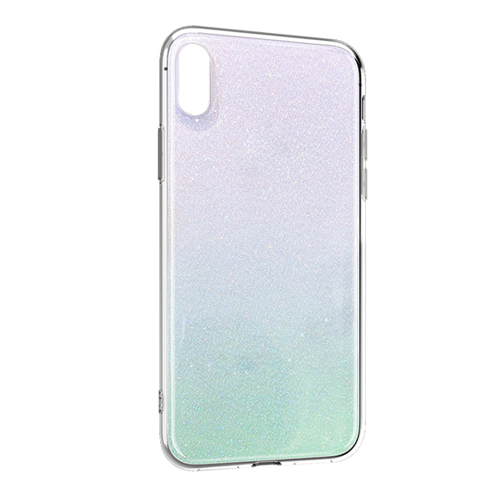 Gradient Color Anti Scratch Back Case Cover for iPhoneXSMAX Green