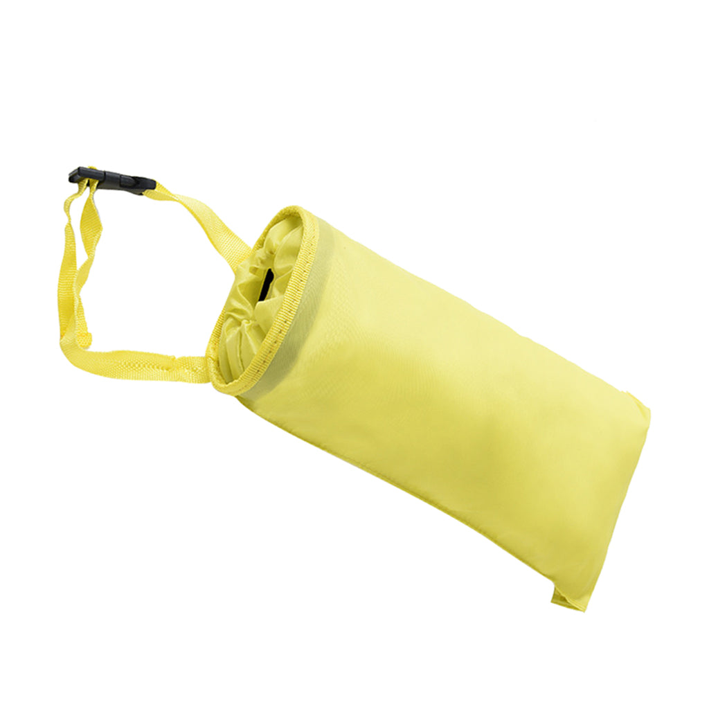 Car Vehicle Back Seat Headrest Litter Trash Garbage Bag Yellow