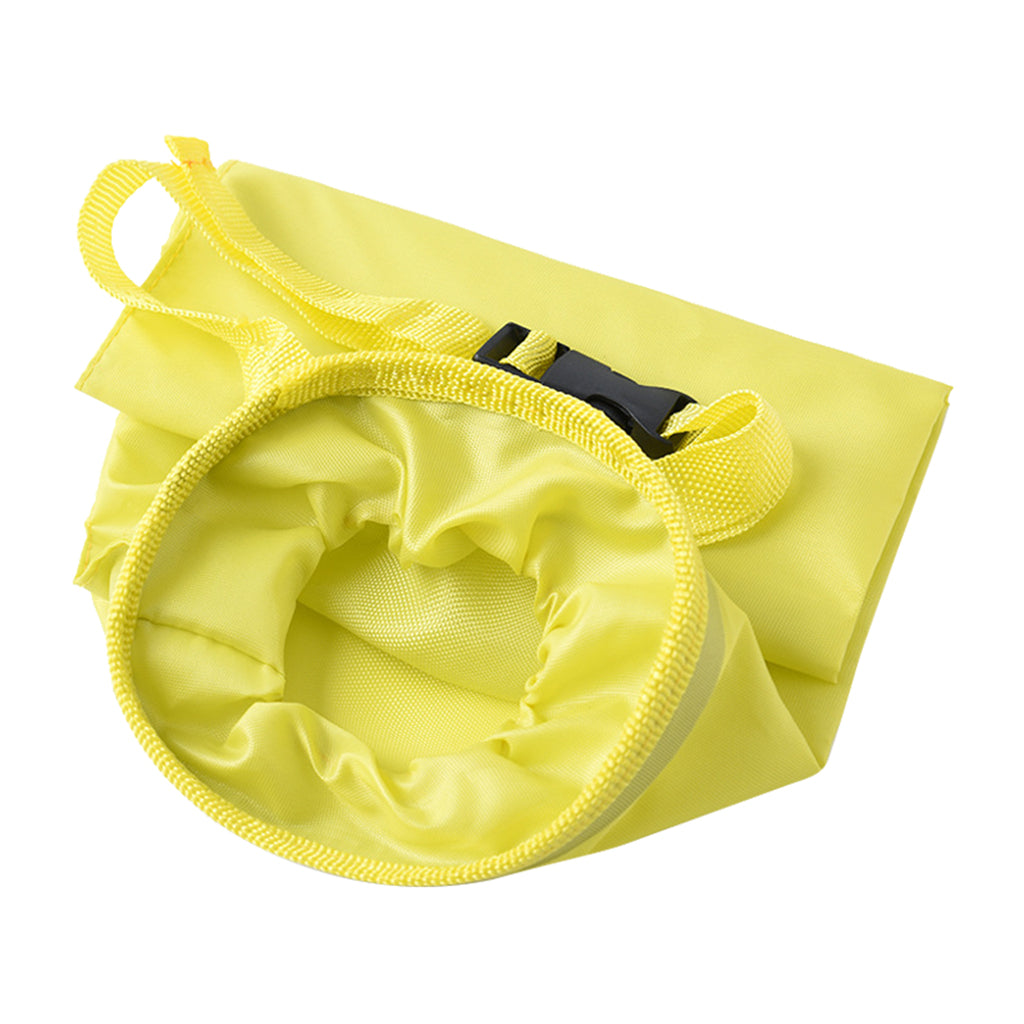 Car Vehicle Back Seat Headrest Litter Trash Garbage Bag Yellow