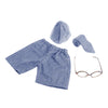 Baby Boy Gentleman Photo Prop Photography Outfits Tie Glasses Costume