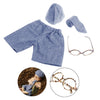 Baby Boy Gentleman Photo Prop Photography Outfits Tie Glasses Costume