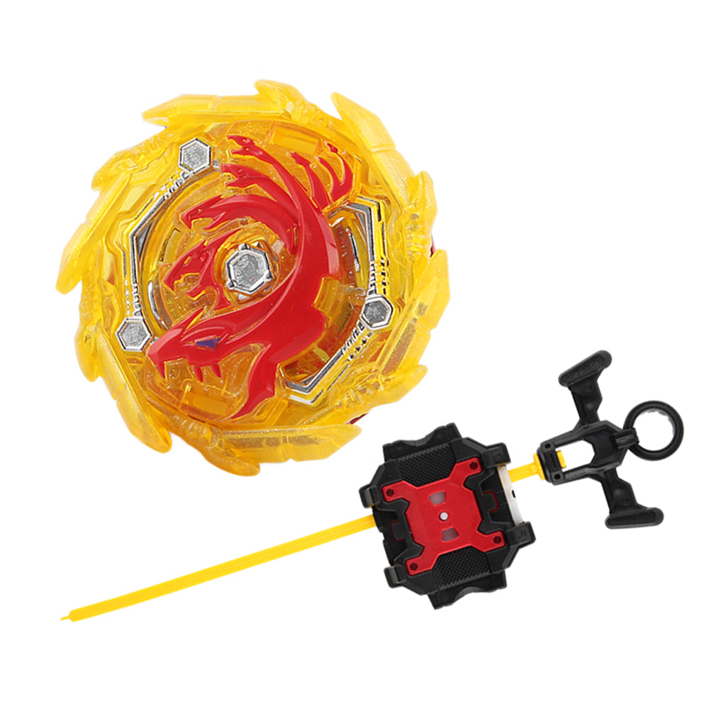 Rapidity Fight 4D Burst Spinning Top Launcher Grip Toy for Kids Gift B147-02