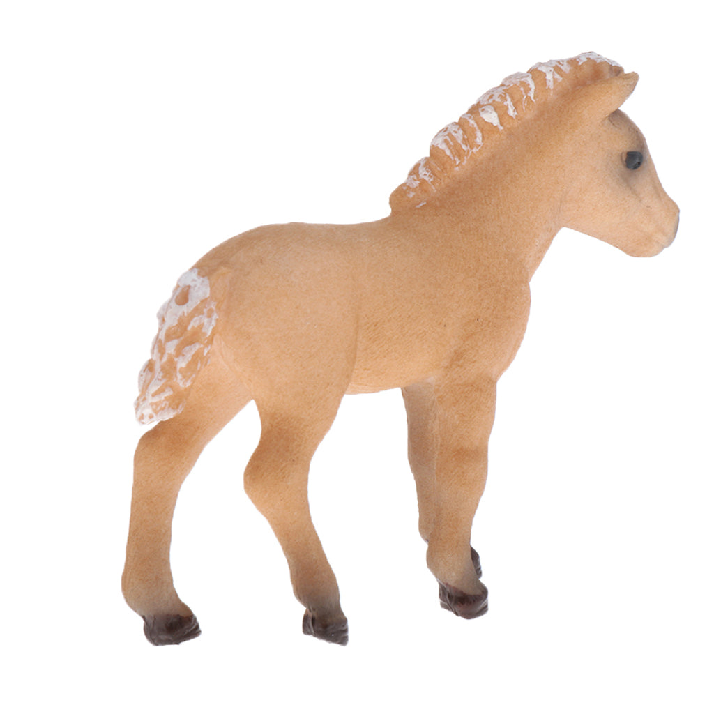 Simulation Multi Animal Model Figurine Educational Toy Home Decor Pony A