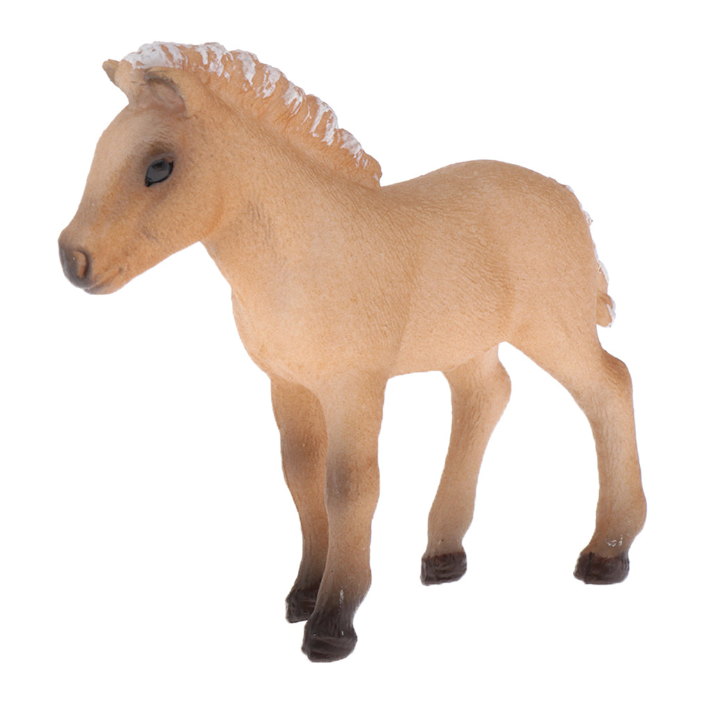 Simulation Multi Animal Model Figurine Educational Toy Home Decor Pony A