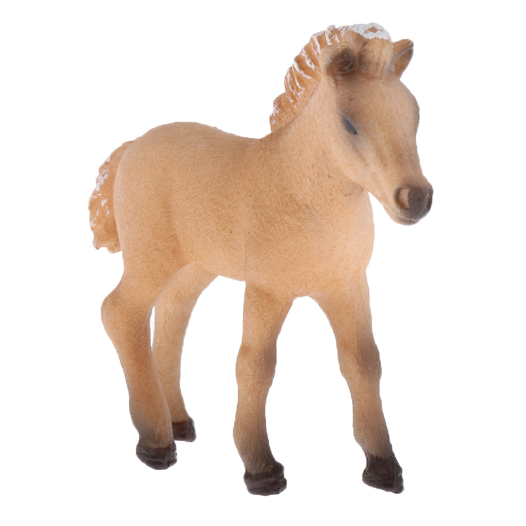 Simulation Multi Animal Model Figurine Educational Toy Home Decor Pony A