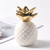 Dictionary Creative Pineapple Mini Piggy Bank Home Table Ornaments White