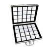 24/40 Grids Luxury Diamond Gemstone Storage Box Jewelry Organizer Case 4cm